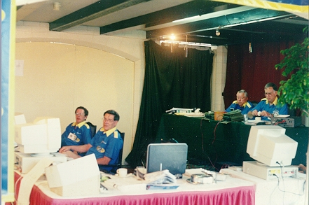 Safari Rally HQ.  Definitely my taste in shirts