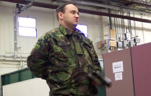 Grumpy Andy demonstrates what you have to do when away from your wife